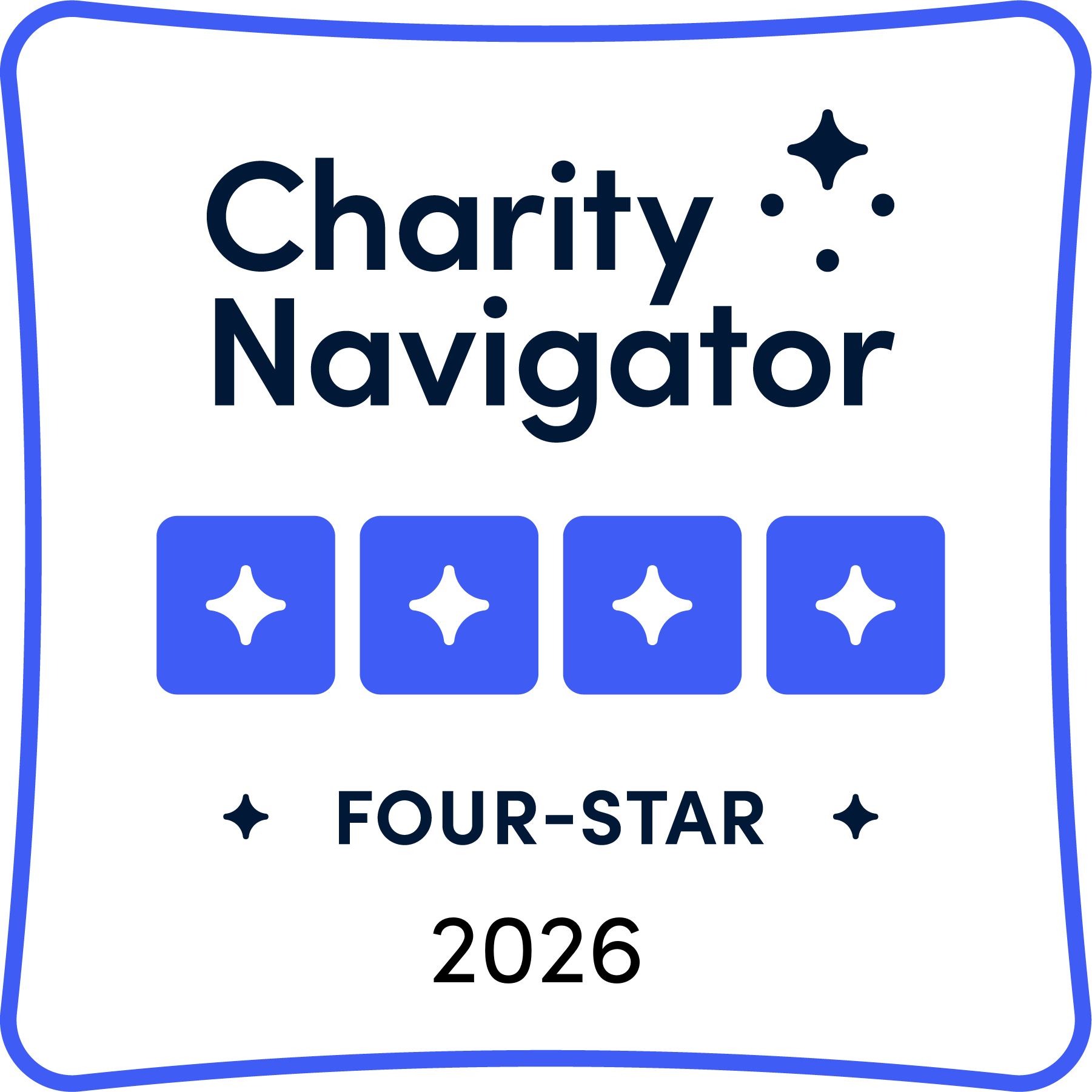 Four Star Rating Badge